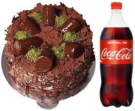 4-6 Kişilik Çikolatalı Muzlu Pasta Kapınıza