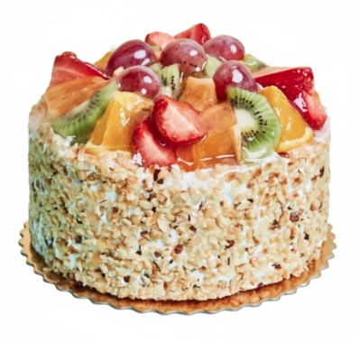 Efsane Tat Deneyimi 6-9 Kişilik Özel Meyveli Pasta