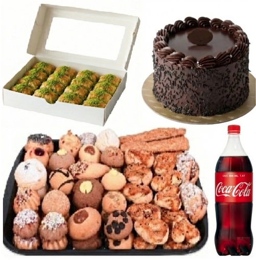 Kaliteli Malzemeler 2-3 Kişilik Fıstıklı Menü