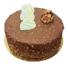 Zengin Lezzet Pastası 6-9 Kişilik Yuvarlak Çikolatalı